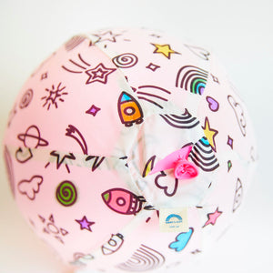 SARAH'S SILKS Rainbow Sky Coloring Balloon Ball