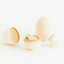 Load image into Gallery viewer, SARAH&#39;S SILKS Wooden Egg